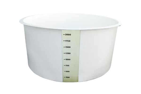 Polyester bak rond met maatverdeling